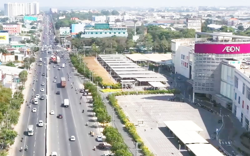 Diamond Boulevard Thuận Giao với vị trí đắc địa mặt tiền đường QL13
